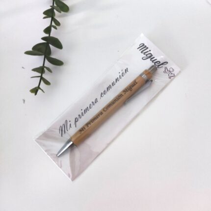 Bolígrafo Personalizable para Bodas, Comuniones y Más