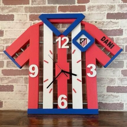 Relojes de Fútbol Personalizados para Equipos "ATLETICO DE MADRID"