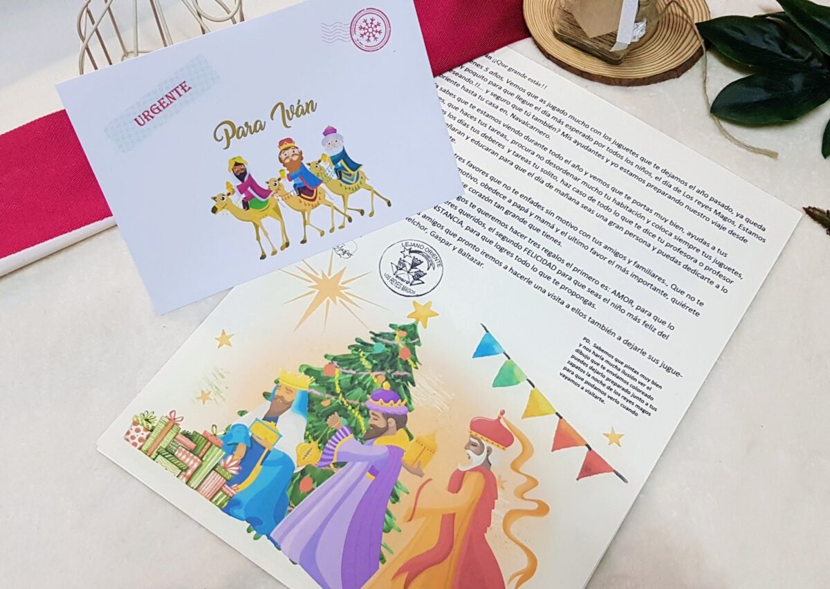 Carta mágica de los reyes magos personalizada - Imagen 2