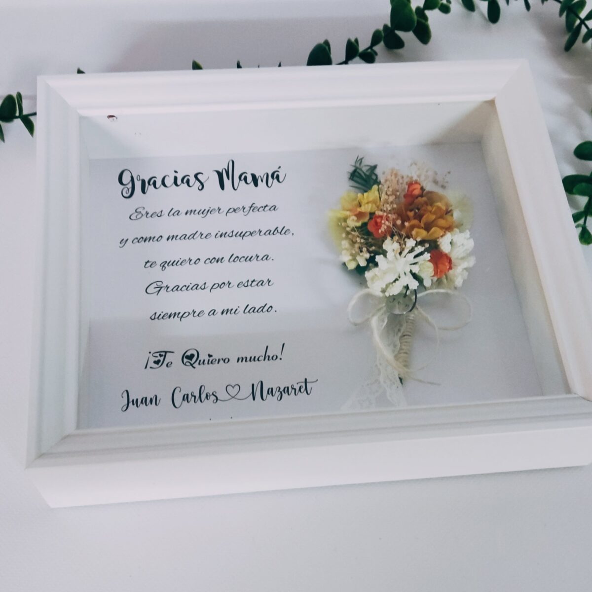 Cuadro y Lámina con RAMILLETE DE FLORES - Imagen 4