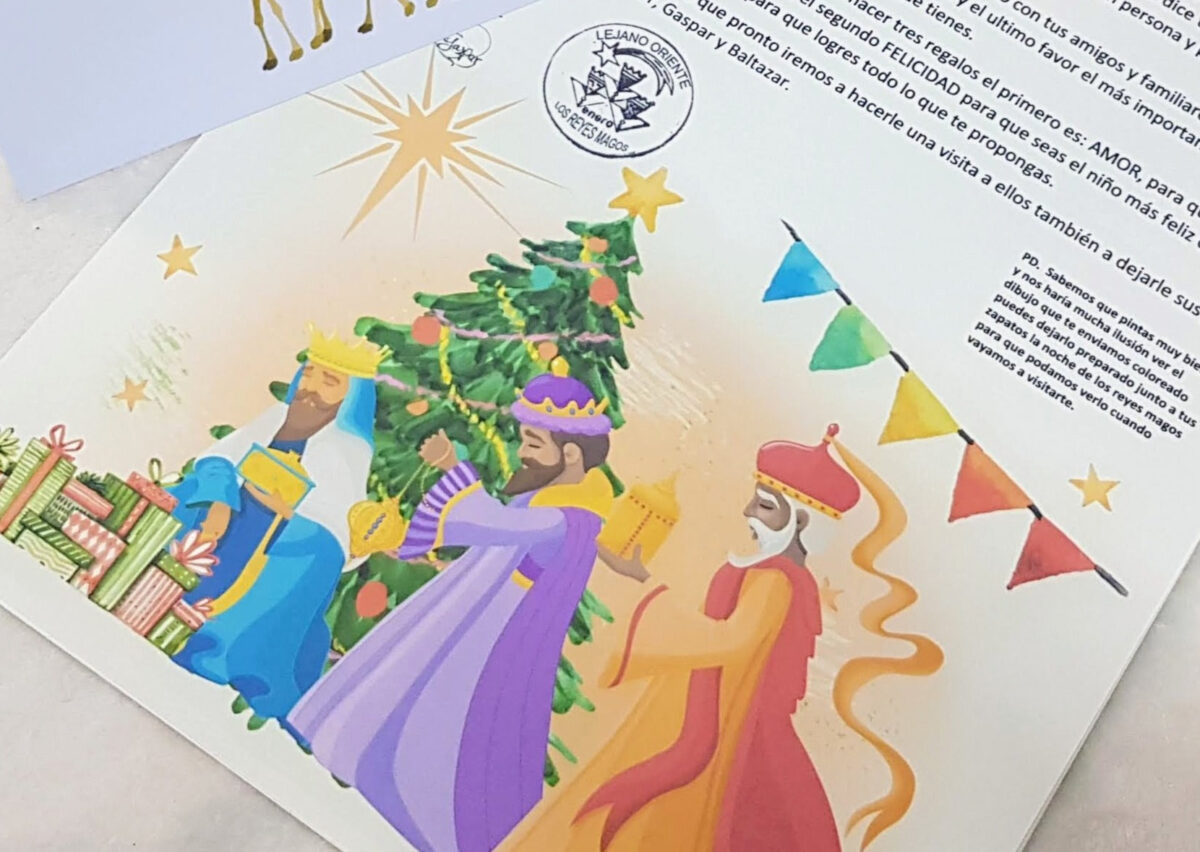 Carta mágica de los reyes magos personalizada - Imagen 3