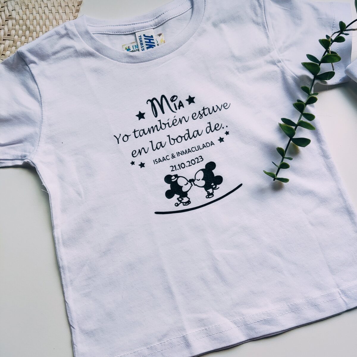 Camiseta para niños REGALO BODAS - Imagen 5