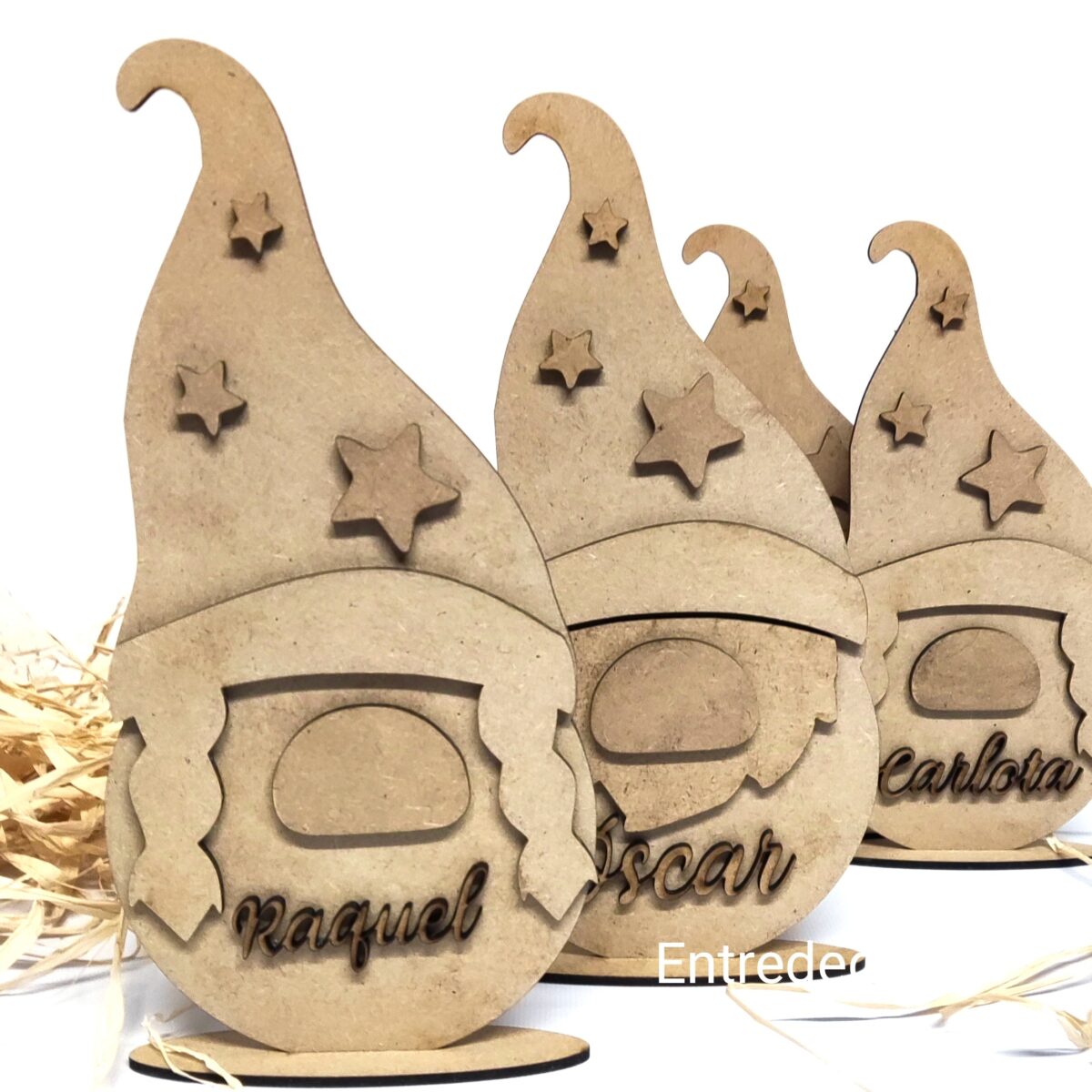 🎄 Gnomos de Navidad  personalizado con nombre - Imagen 5