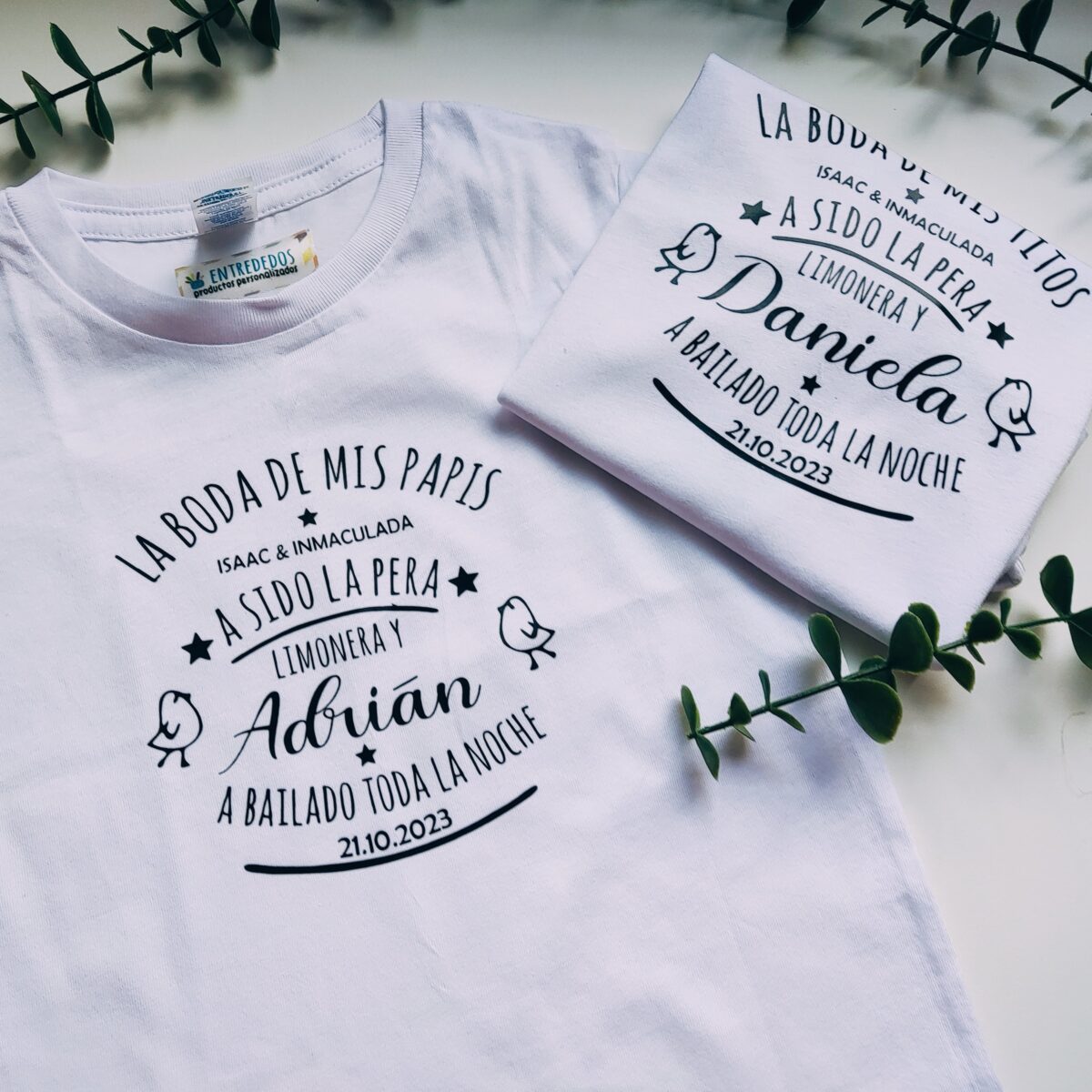 Camiseta para niños REGALO BODAS - Imagen 4