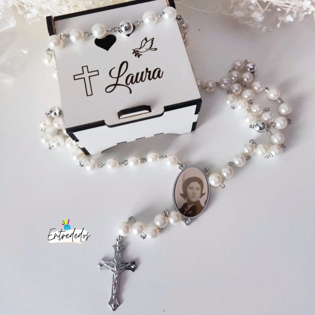 Collar de cuentas de rosario para "CATEQUISTA" - Imagen 2
