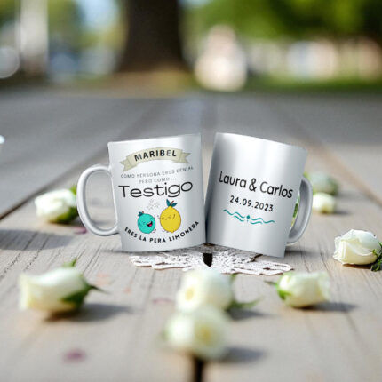Taza testigo eres la pera limonera