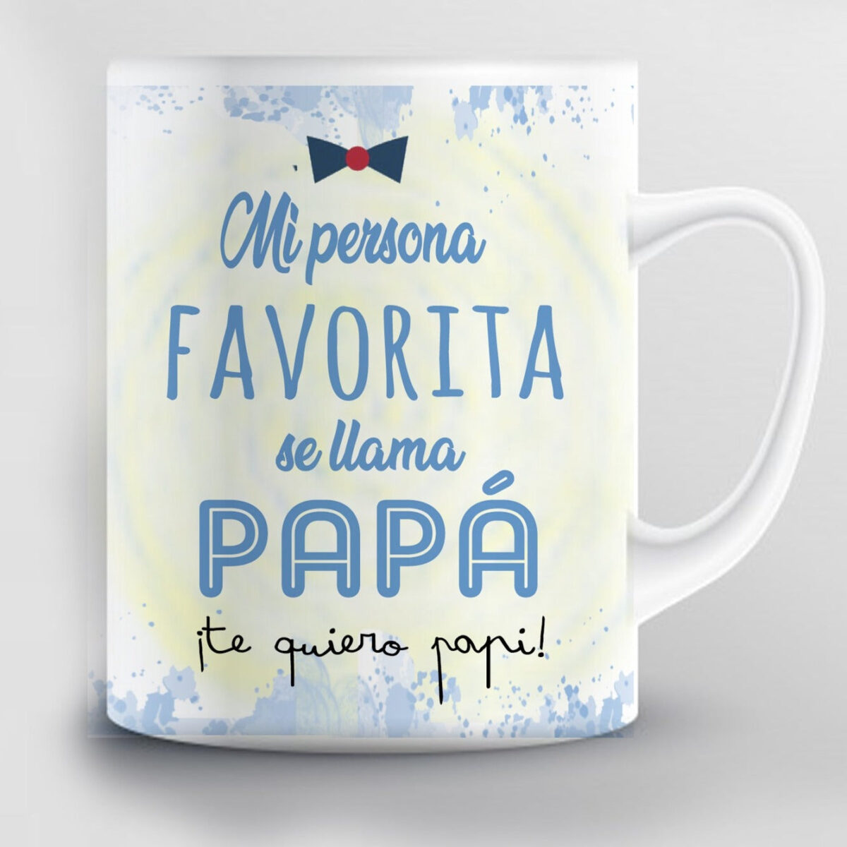 Taza personalizada mi persona favorita me llama papá - Imagen 2