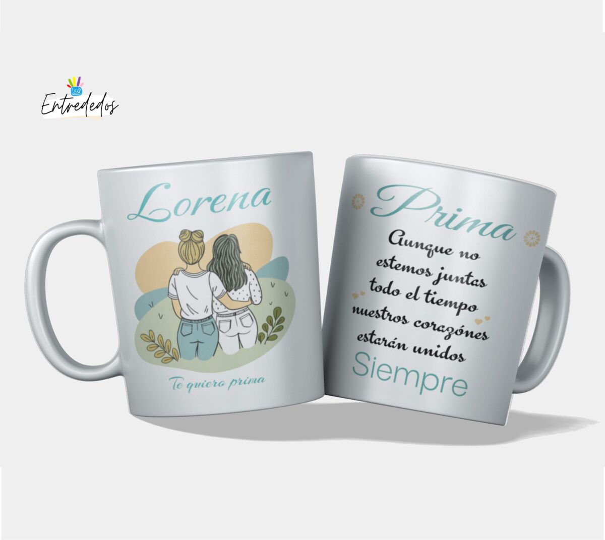 Kit regalo mujer la mejor prima - Imagen 2