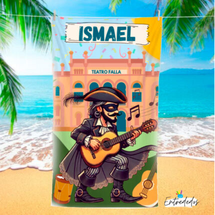 Toallas personalizadas a Full Print CARNAVAL CADIZ 2