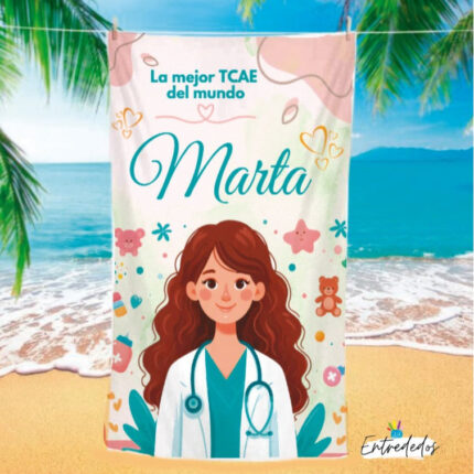 Toallas personalizadas a Full Print PEDIATRA
