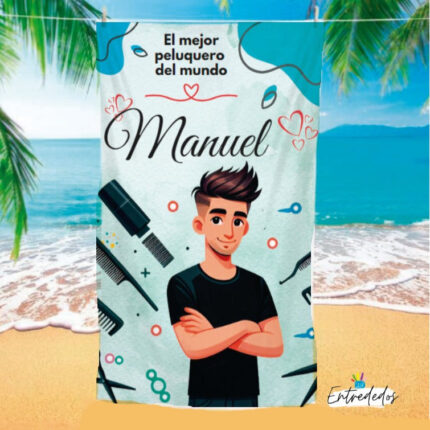 Toallas personalizadas a Full Print  PELUQUER0