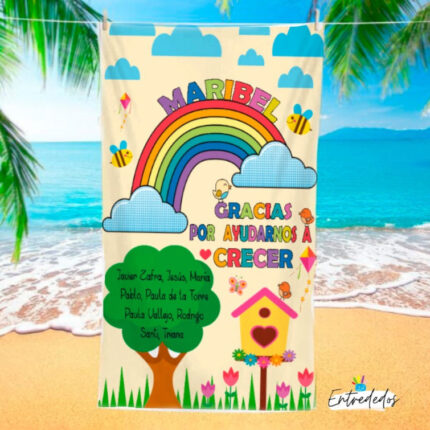 Toallas personalizadas a Full Print PARA PROFESOR 1