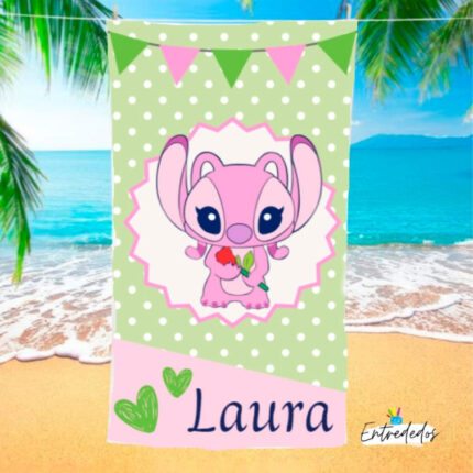 Toallas personalizadas a Full Print LILO & STITCH