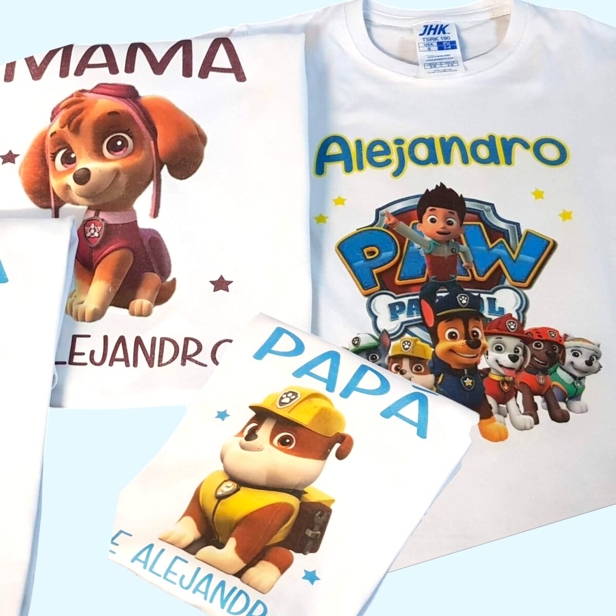 Camisetas para Fiestas de Cumpleaños en Familia + 4UD - Imagen 3