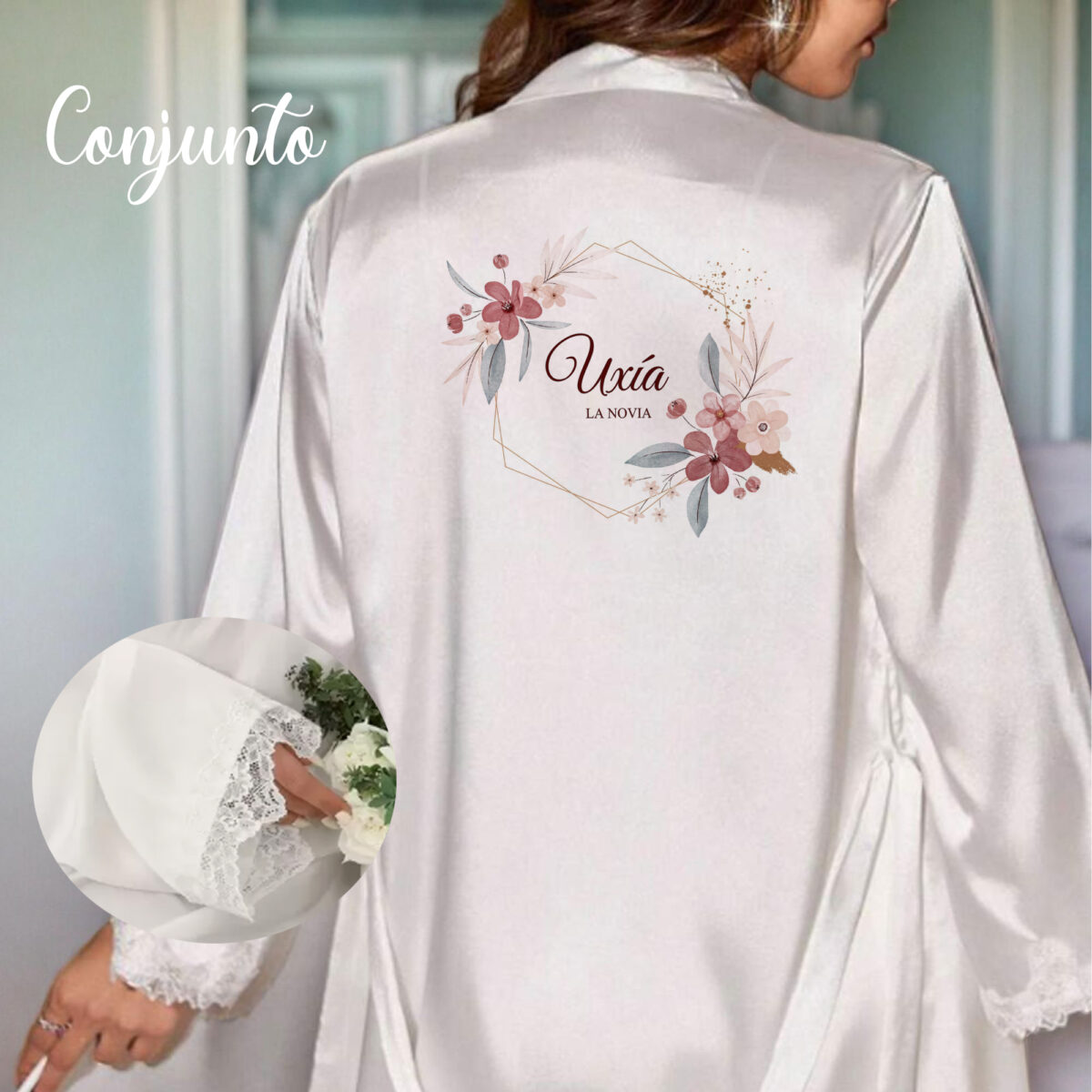 Conjunto de Novia "BATA+CAMISÓN" 2318 - Imagen 1