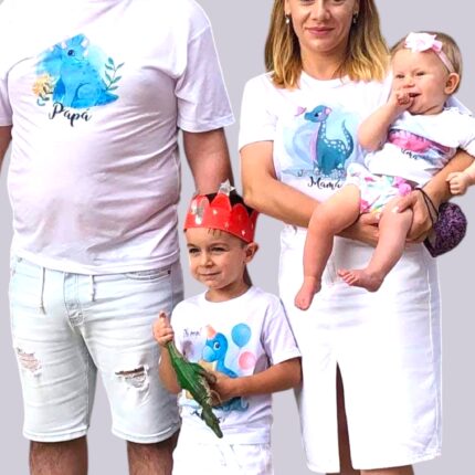 Camisetas para Fiestas de Cumpleaños en Familia + 4UD
