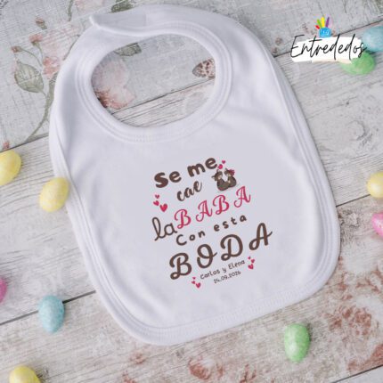 Baberos Personalizados para Bodas: Divertidos y Únicos