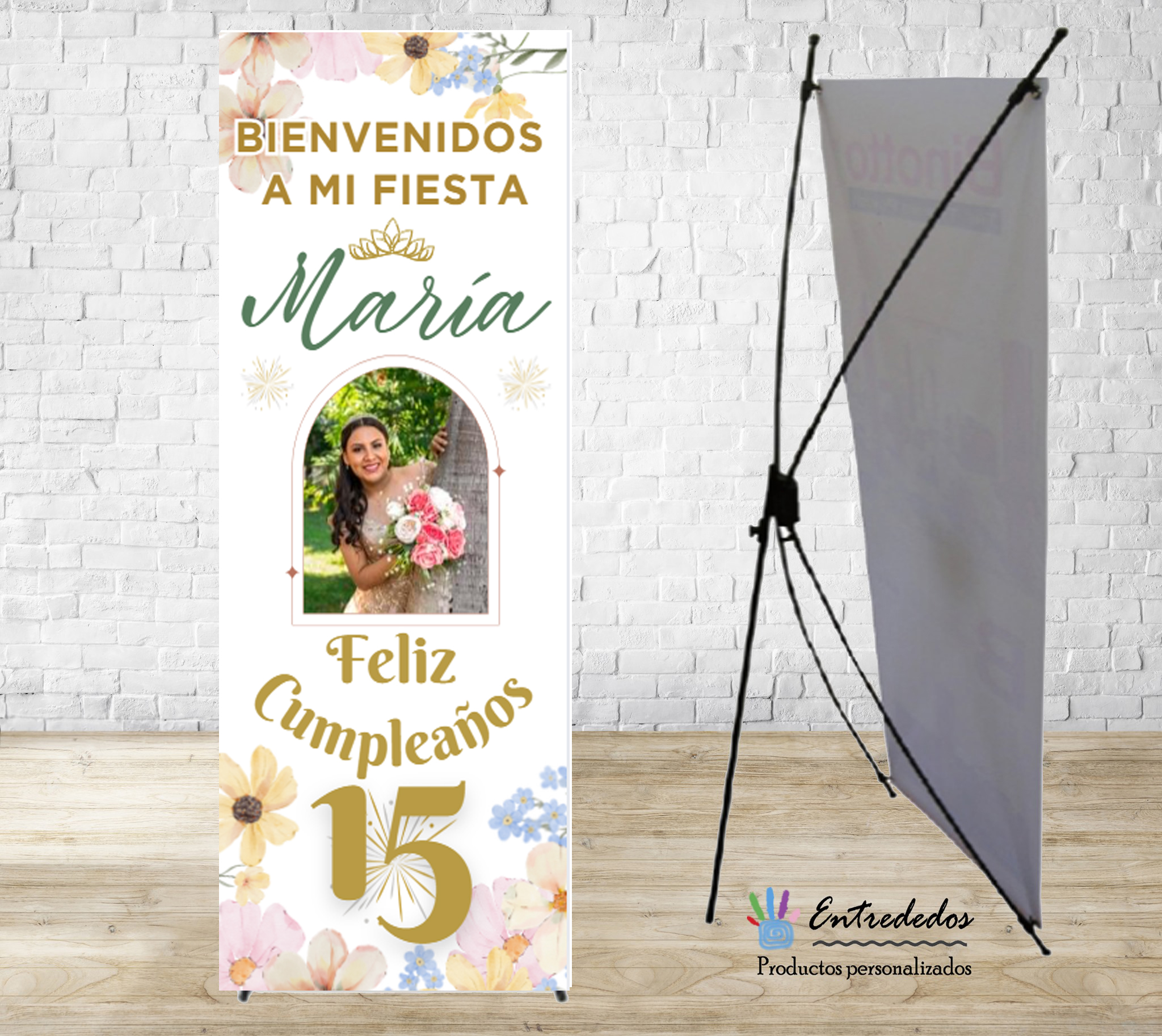 30 Banner Creativo para Eventos 15 Años - Imagen 1