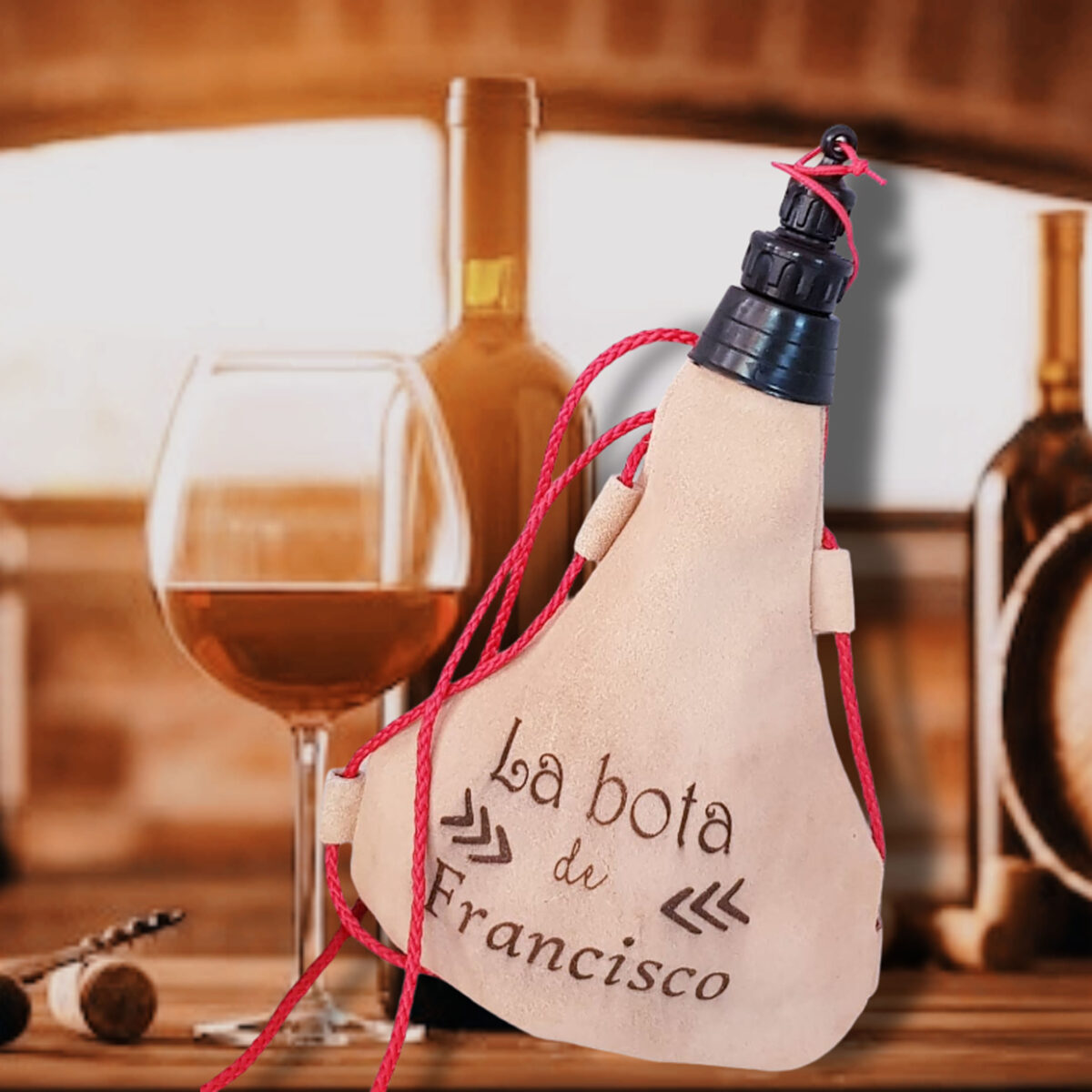 Bota de vino personalizada - Imagen 3