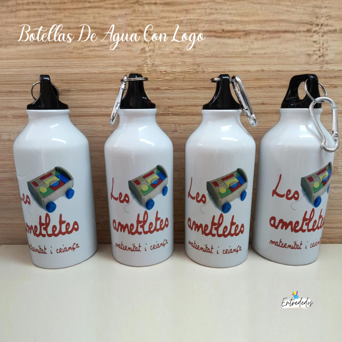 Bidón 400ML +15Ud. con tu logo - Imagen 1
