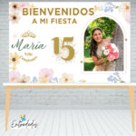 Fondo Perfecto para tu Mesa de Dulces 15 CUMPLEAÑOS