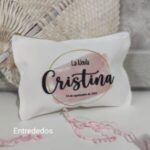 Neceser personalizado para mujer con nombre impreso