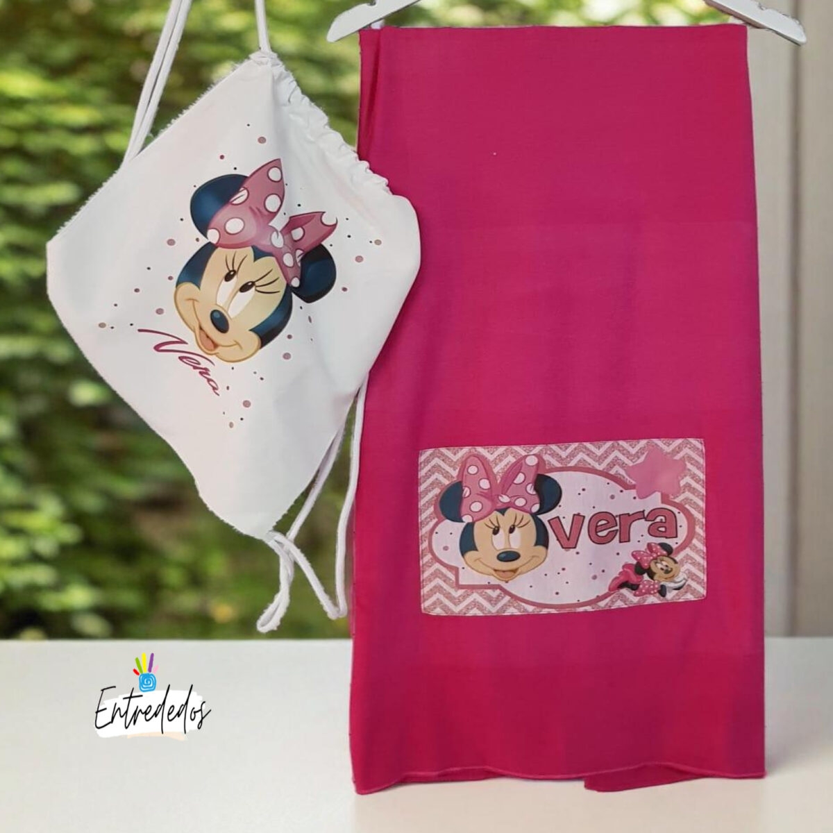 Set regalo infantil personalizado "Minnie Mouse" - Imagen 2