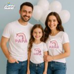 Camisetas de algodón para "CUMPLEAÑOS" 3Ud