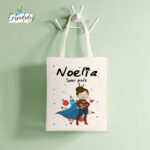Bolsa tote bag diseño "SUPER PROFE"