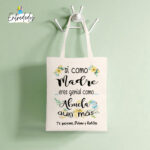 Bolsa tote bag diseño "MADRE O ABUELA"
