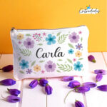 Neceser personalizado para mujer con nombre impreso