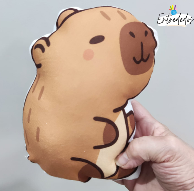 capybara-muñeco-entrededos Kit de Regalo Personalizado “Tan Zen como un Capybara” - Imagen 5