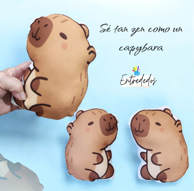 capybara-zen-entrededos Kit de Regalo Personalizado “Tan Zen como un Capybara” - Imagen 3