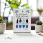 Marco Personalizado para Profes y Amigas con Dedicatoria