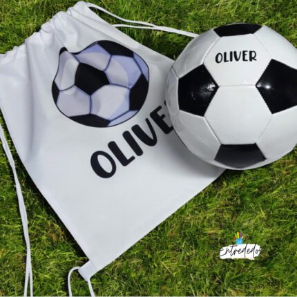 Set Mochila y Balón Personalizados – Pack 10 Unidades
