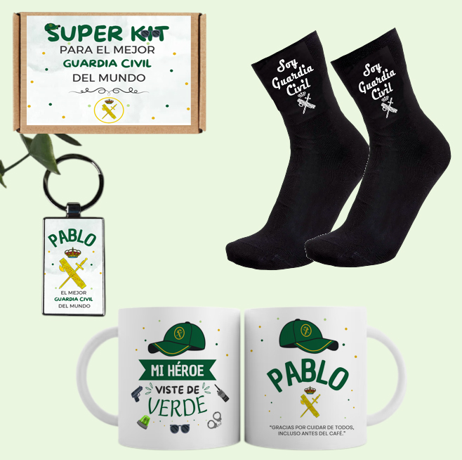 kit-guardia-civil Kit de Regalo Personalizado para Guardia Civil - Imagen 1