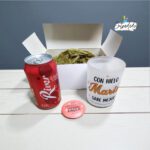 Set regalo hombre con vaso personalizado, abrebotellas y lata de Coca-Cola