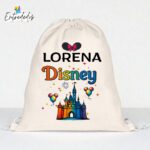 Mochila personalizada viaje a Disney con nombre y personaje