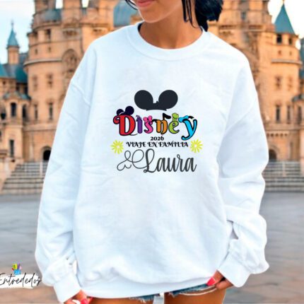 Sudaderas Disney familiares personalizadas – Crea vuestro conjunto mágico