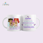 taza personalizada con nombre – regalo original Entrededos