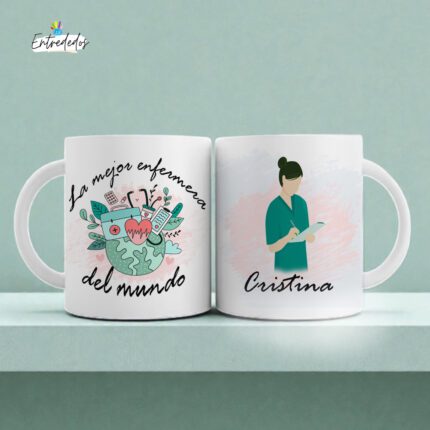 Taza personalizada para profesionales de la salud