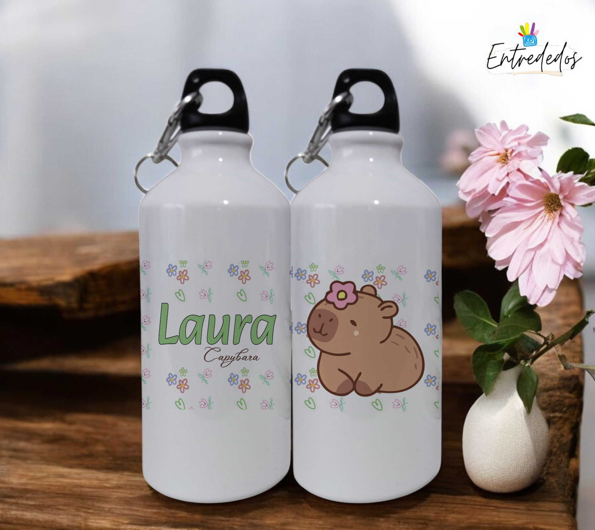 botella capibara personalizada barata