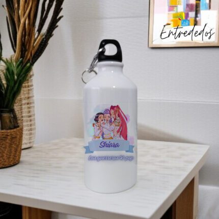 Bidón personalizado Hunter K-Pop con nombre. Reutilizable, resistente y perfecto para fans del K-Pop. Ideal para el día a día o como regalo original.