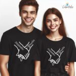 amisetas para pareja hilo rojo del destino él y ella