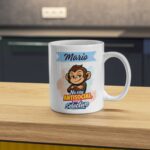 Taza personalizada con nombre divertida