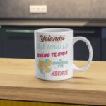 Taza personalizada con nombre divertida