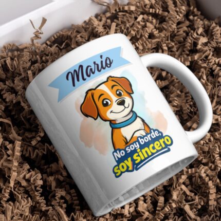 Taza personalizada con nombre divertida