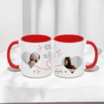 Pack 2 Tazas Personalizadas El Hilo Rojo del Destino con Fotos y Nombres
